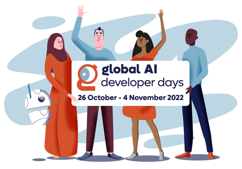 Event banner for Global AI Developer Days