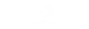 NVIDIA Logo V Forscreen Allwht